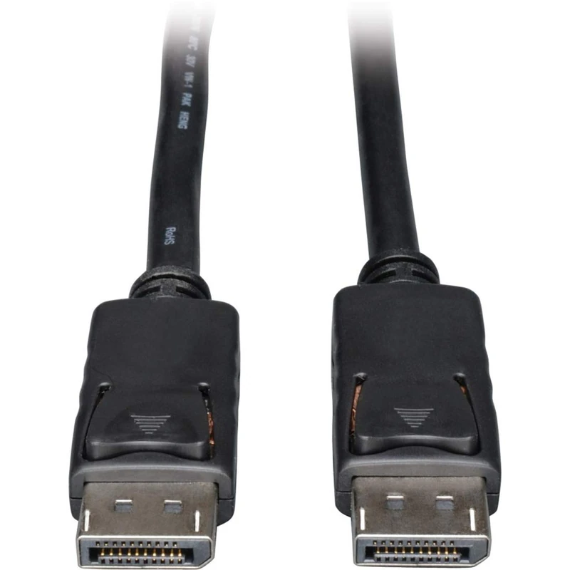 Tripp Lite DisplayPort Cable with Latches, 4K @ 30 Hz, (M/M), 7.62 m (P580-025)