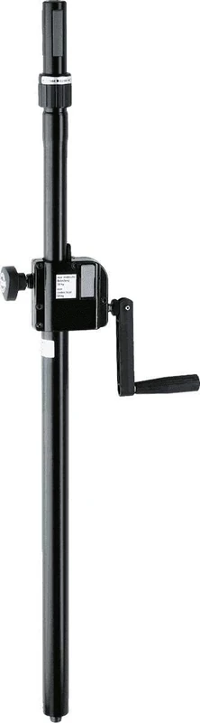 König & Meyer K&M 21340 Distance rod with hand crank and »Ring Lock« black - Image 1