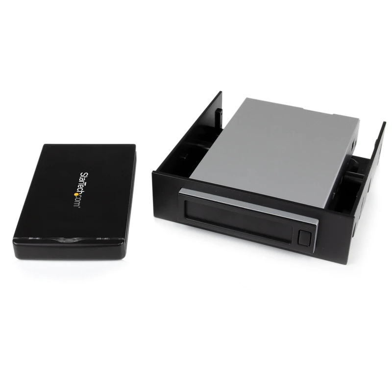 StarTech.com SAT2510U3REM Removable 2.5 SATA Hard Drive Enclosure and Backup System for 3.5/5.25 Bay, 2.5 SATA Hot Swap Bay