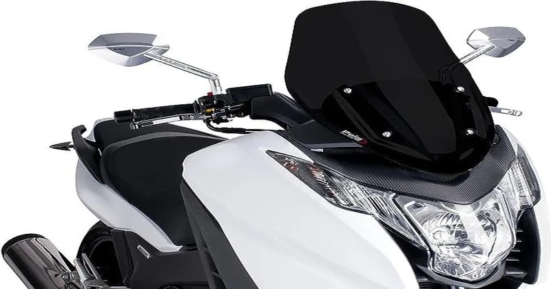 Windshield Puig V-Tech Line Sport Honda Integra 12-14 black