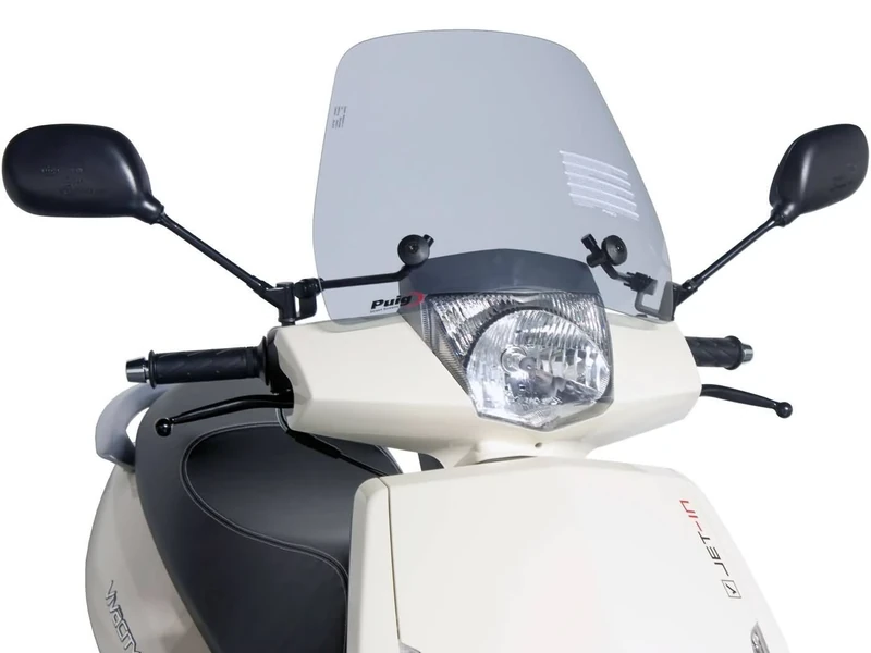 Windscreen Puig Traffic Peugeot Vivacity 50/125 09-13 light smoke