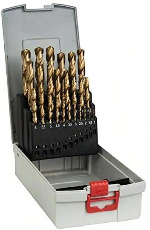 Bosch 2608587019 HSS-TiN Metal Drill Bit Cassettes