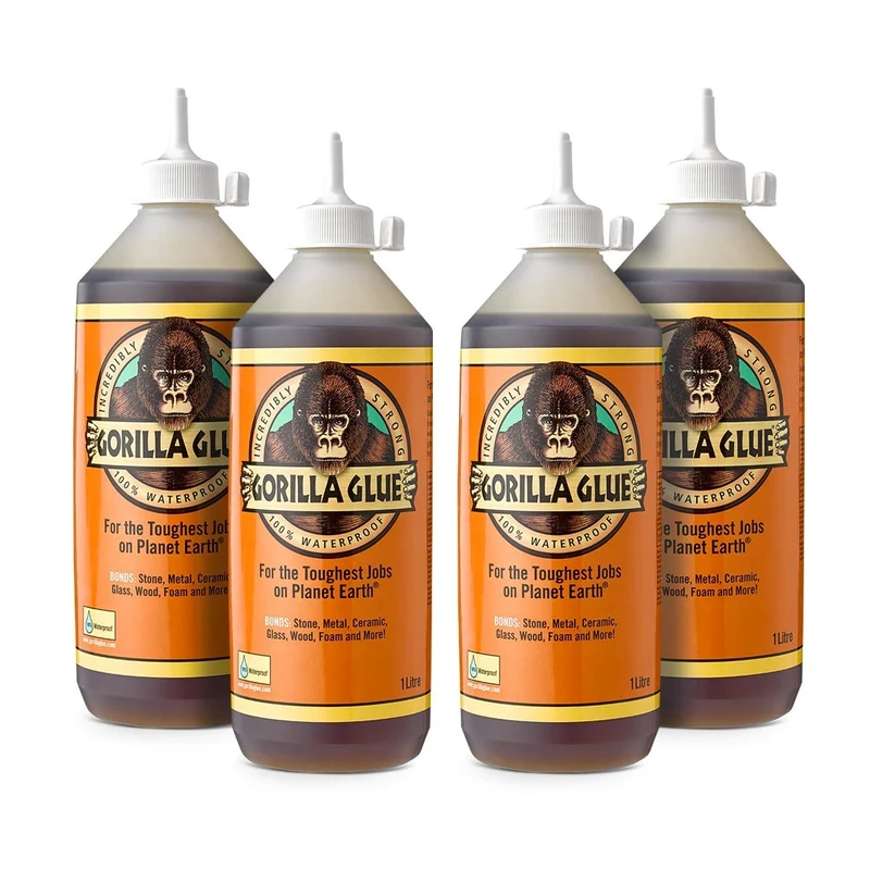 Gorilla Glue 1 Litre (Pack of 4)
