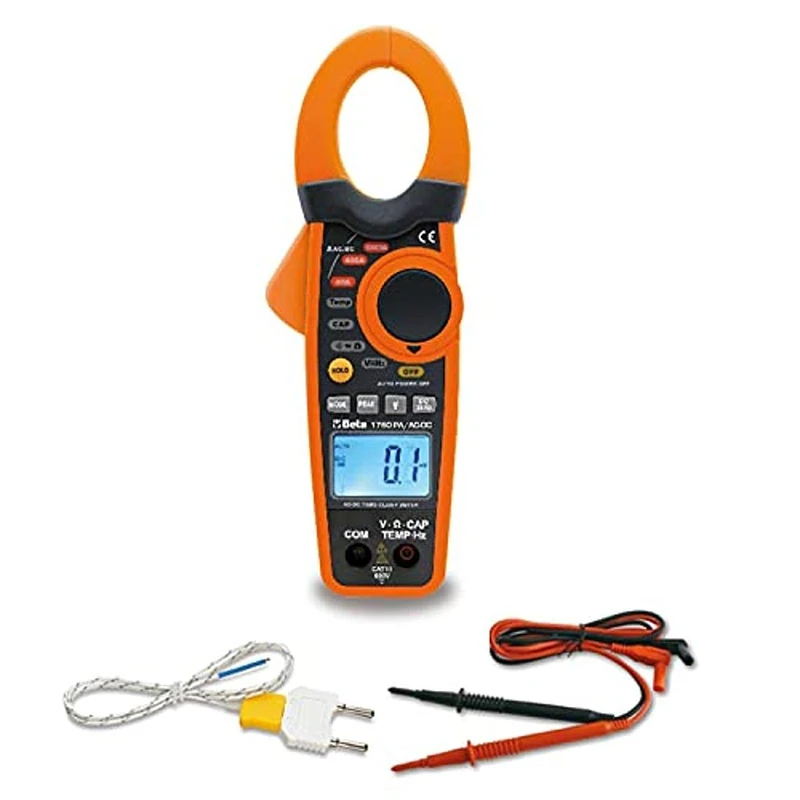 Beta 17600000 Model 1760 PA/AC-DC Amperometric Clamp and Digital Multimeter