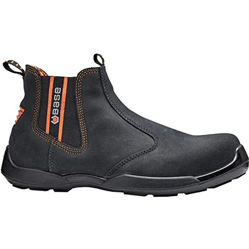 Base Protection B0652 Attitude Low Safety Shoe Black/Orange, 45