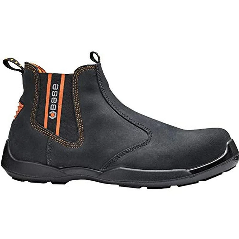 Base Protection B0652 Attitude Low Safety Shoe Black/Orange, 46