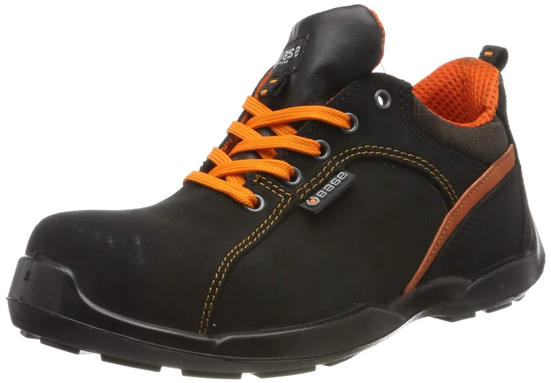Base Protection B0622 Bob S3 Low Safety Shoe Black/Orange, 41