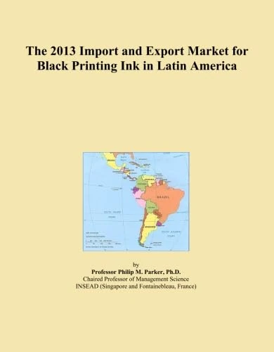 The 2013 Import and Export Market for Black Printing Ink in Latin America