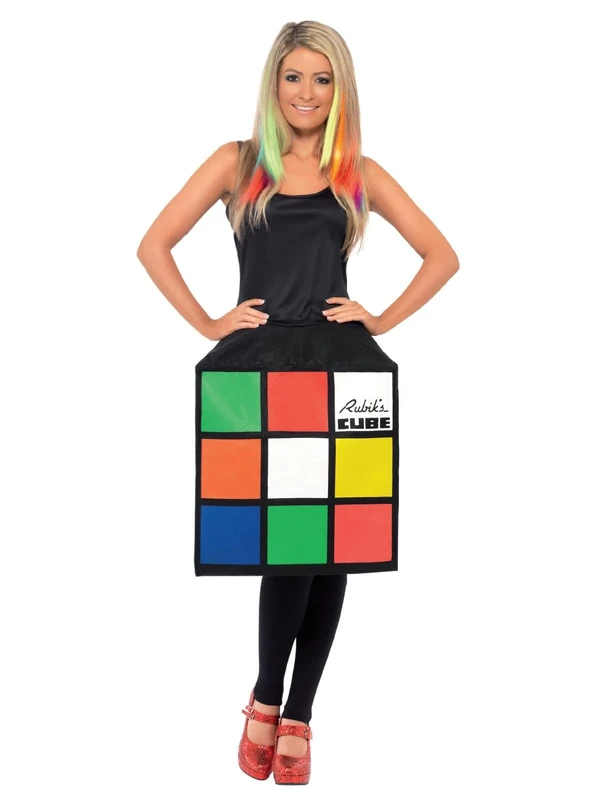 Fancy Dress Rubik's Cube Costume (M)