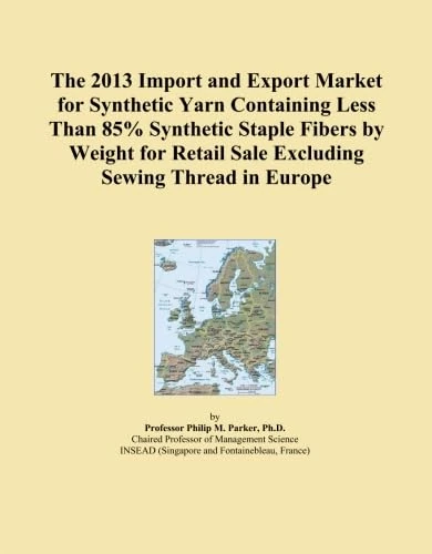 The 2013 Import and Export Market for Synthetic Yarn Containing Less Than 85% Synthetic Staple Fibers by Weight for Retail Sale Excluding Sewing Thread in Europe
