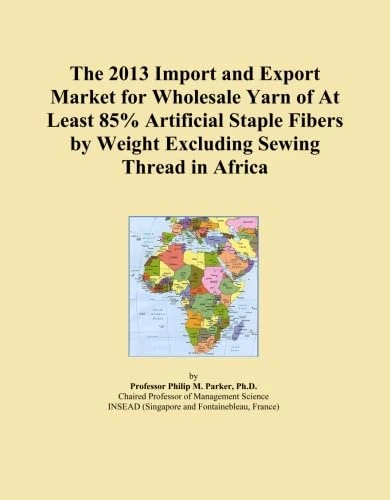 The 2013 Import and Export Market for Wholesale Yarn of At Least 85% Artificial Staple Fibers by Weight Excluding Sewing Thread in Africa