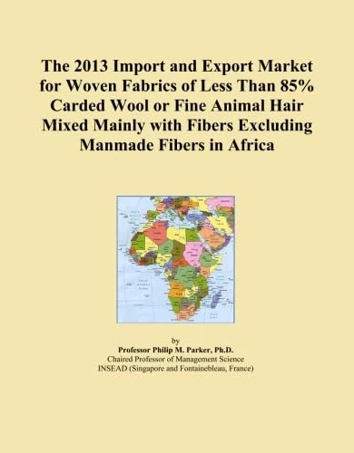 The 2013 Import and Export Market for Woven Fabrics of Less Than 85% Carded Wool or Fine Animal Hair Mixed Mainly with Fibers Excluding Manmade Fibers in Africa
