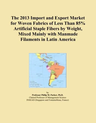 The 2013 Import and Export Market for Woven Fabrics of Less Than 85% Artificial Staple Fibers by Weight, Mixed Mainly with Manmade Filaments in Latin America