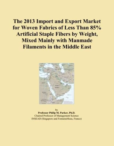 The 2013 Import and Export Market for Woven Fabrics of Less Than 85% Artificial Staple Fibers by Weight, Mixed Mainly with Manmade Filaments in the Middle East