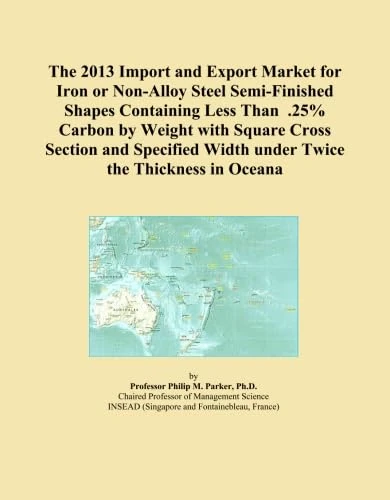The 2013 Import and Export Market for Iron or Non-Alloy Steel Semi-Finished Shapes Containing Less Than .25% Carbon by Weight with Square Cross ... Width under Twice the Thickness in Oceana