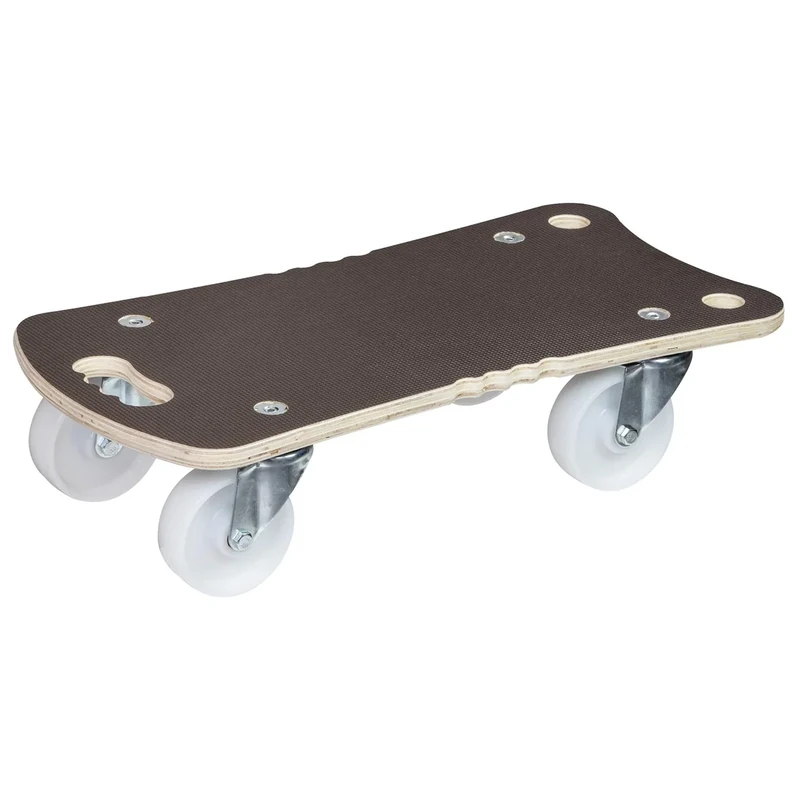 WAGNER moving dolly MM 1311 I 57,5 x 29 cm - for heavy boxes, appliances & furniture I Ergo grips I non-slip surface I FSC®-certified I load capacity 400 kg - 20131101