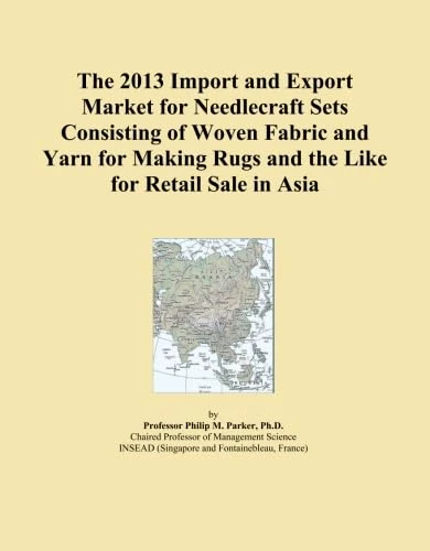 The 2013 Import and Export Market for Needlecraft Sets Consisting of Woven Fabric and Yarn for Making Rugs and the Like for Retail Sale in Asia