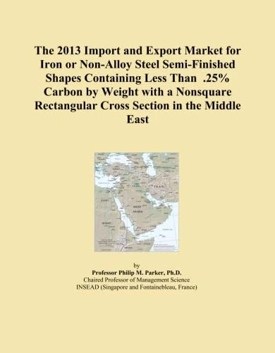 The 2013 Import and Export Market for Iron or Non-Alloy Steel Semi-Finished Shapes Containing Less Than .25% Carbon by Weight with a Nonsquare Rectangular Cross Section in the Middle East