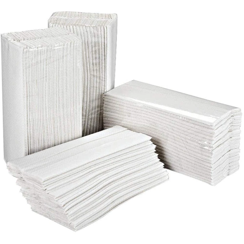 2Work Hand Towel C-Fold 2-Ply White 217x310mm (Pack of 2295) 2W70063
