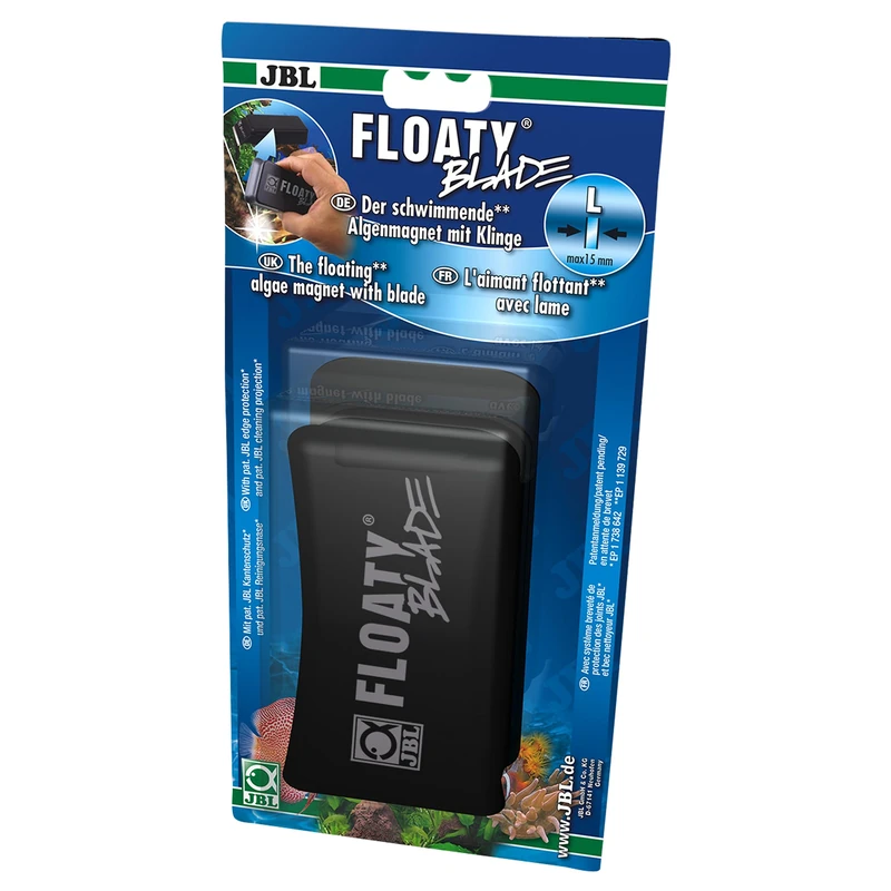 JBL Floaty L Blade Floating Glass Cleaner Algae Magnet