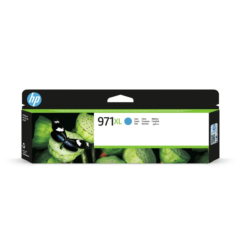 HP CN626AE 971XL High Yield Original Ink Cartridge, Cyan, Single Pack