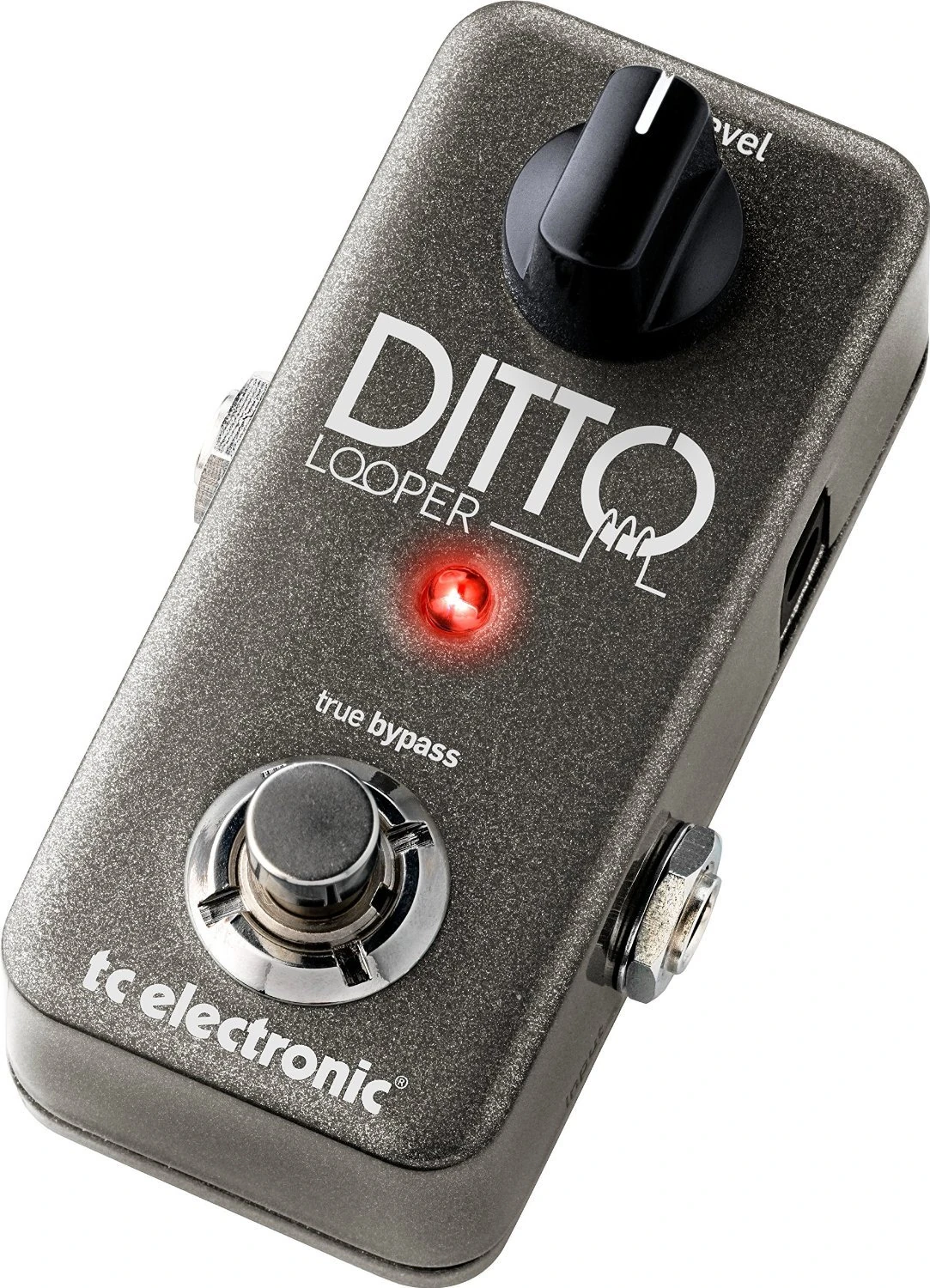 TC Electronic DITTO LOOPER Highly Intuitive Looper Pedal with 5 Minutes of Looping Time, Analog-Dry-Through and True Bypass, Compatible with PC and Mac