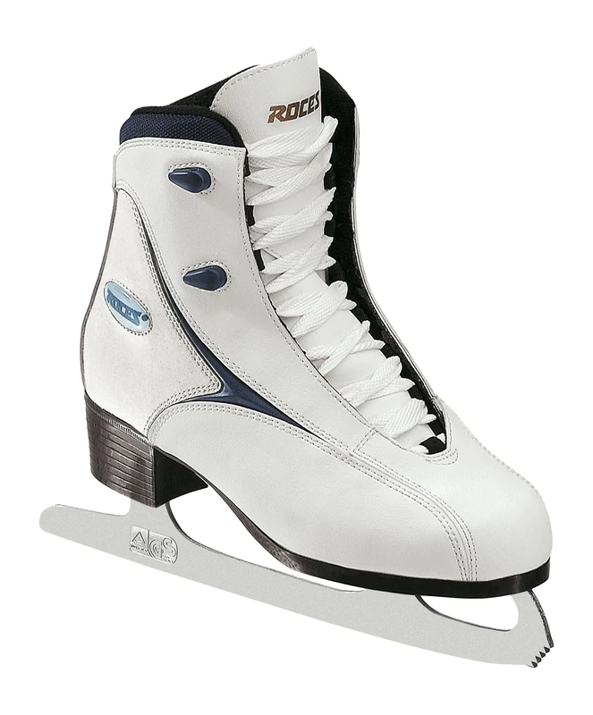 Roces RFG 1 Women's Ice Skates,Off-White (white / blue),2 UK(35EU)