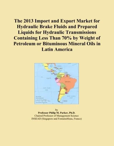 The 2013 Import and Export Market for Hydraulic Brake Fluids and Prepared Liquids for Hydraulic Transmissions Containing Less Than 70% by Weight of ... or Bituminous Mineral Oils in Latin America - Image 1