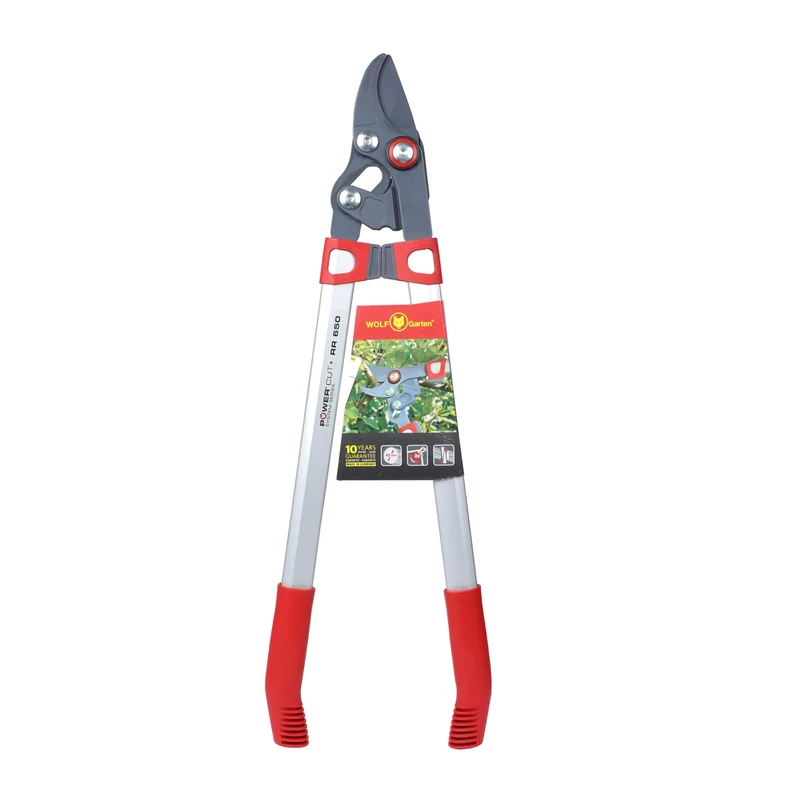 Wolf-Garten RR650 Power Cut Bypass Loppers, Red, 40 mm
