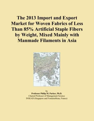 The 2013 Import and Export Market for Woven Fabrics of Less Than 85% Artificial Staple Fibers by Weight, Mixed Mainly with Manmade Filaments in Asia