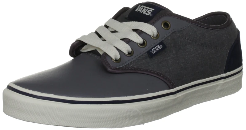 Vans Men's Atwood Canvas Pewter/Navy Trainer VKC47MG 7 UK