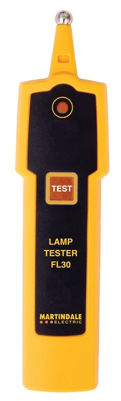 Martindale FL30 Lamp Tester, Yellow - Image 1