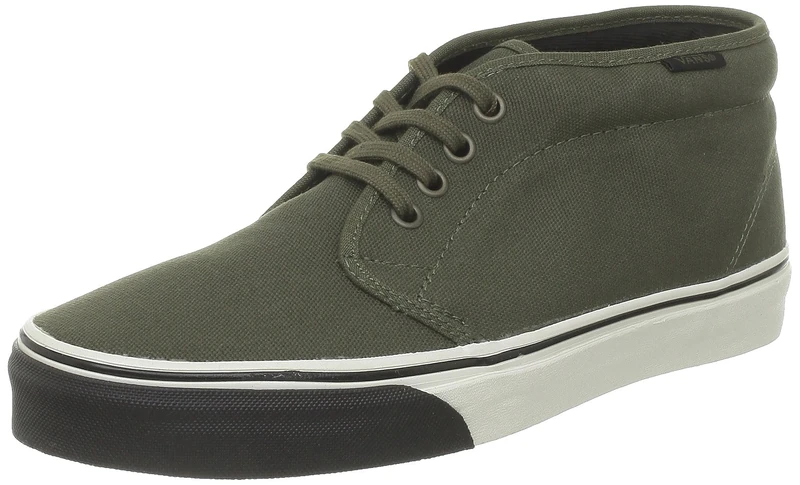 Vans Unisex-Adult Chukka Boot Trainers, Olive Night/Marshmallow, 5 UK