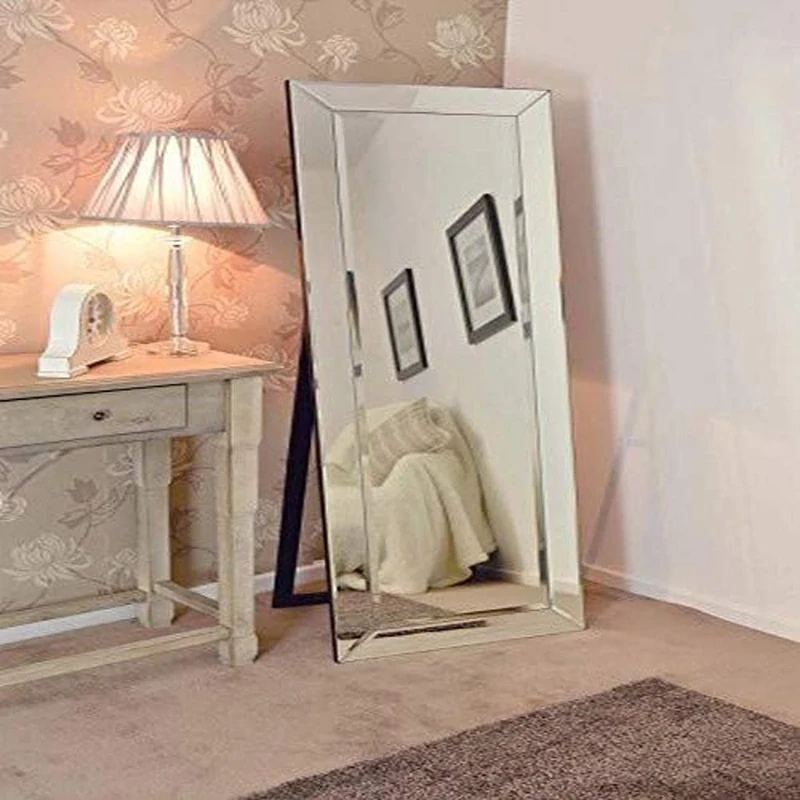 Mirror Large All Glass Venetian Cheval Dress Big New 5Ft7 X 1Ft11 170cm X 58cm, 176x57x2,Frameless,DC014