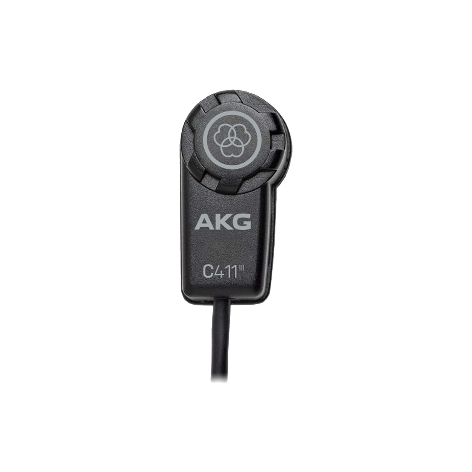 AKG Pro Audio C411 PP High-Performance Miniature Condenser Vibration Pickup for Stringed Instruments with MPAV Standard XLR Connector