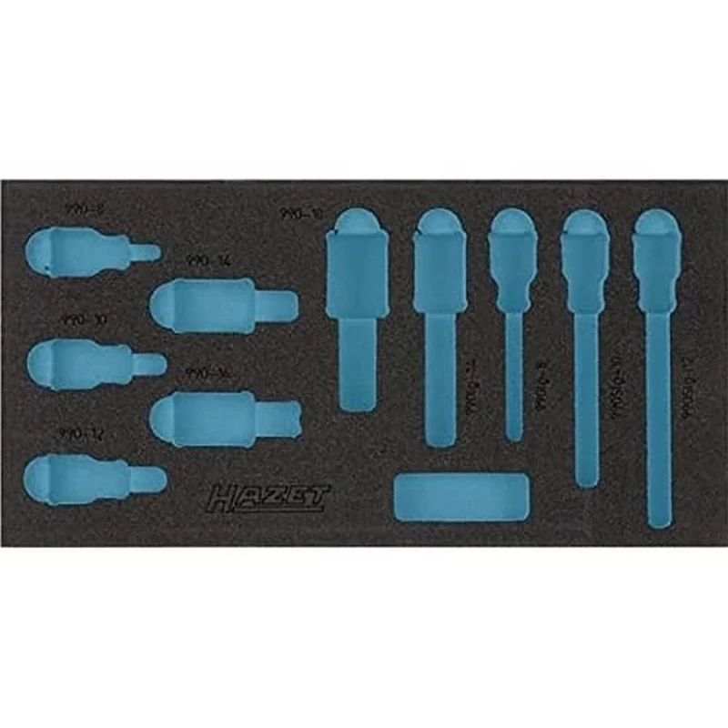 HAZET 163-221L 2-Component Soft Foam Insert - Multi-Colour
