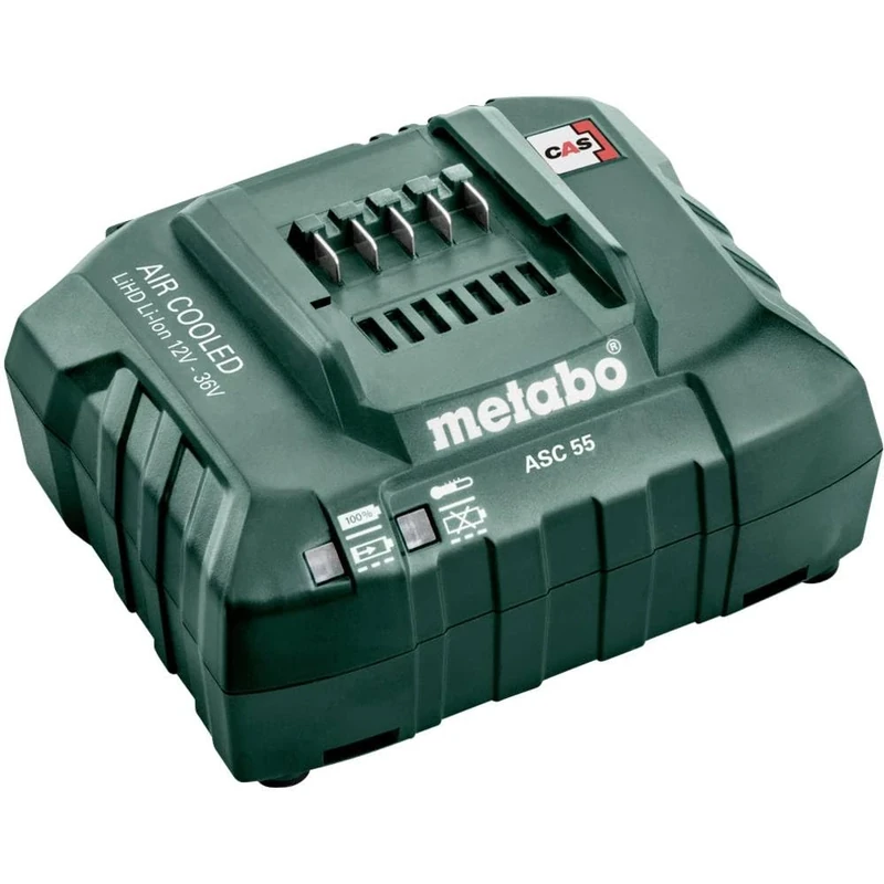 Metabo 627044000 Charger ASC 55, 12-36 V, AIR Cooled, 36 V, Black