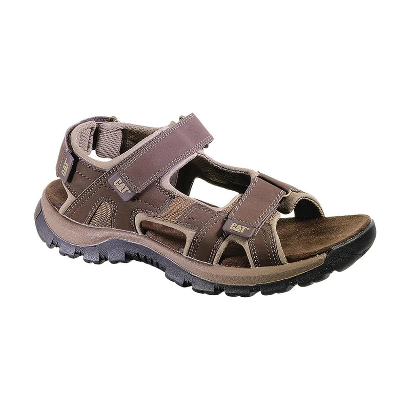 CAT Footwear Men's Giles Flip-Flop, Dark Brown, 8 UK - Image 1