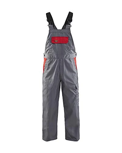 Blakläder 266418009456C144 Size C144 "Industry" Overall - Grey/Red