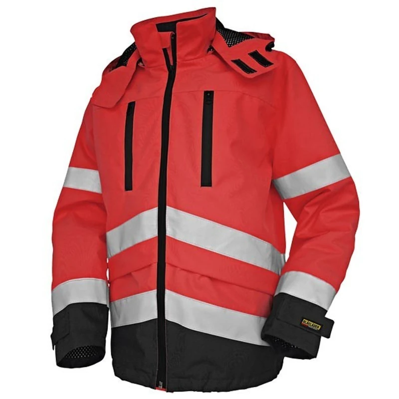 Blakläder 4837197755994XL Size 4X-Large Cl.3 "High Vis" Jacket - Red/Black