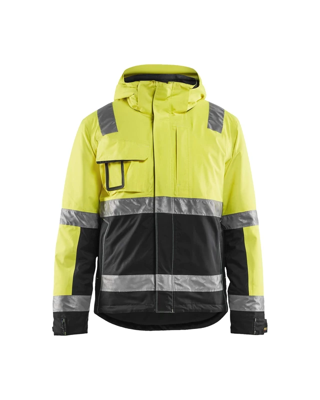 Blakläder 487019873399L Size Large Cl.2 "High Vis" Winter Jacket - Yellow/Black