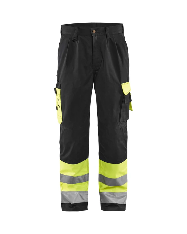 Blakläder 158418603399C48 Size C48 Cl.1 "High Vis" Trousers - Yellow/Black