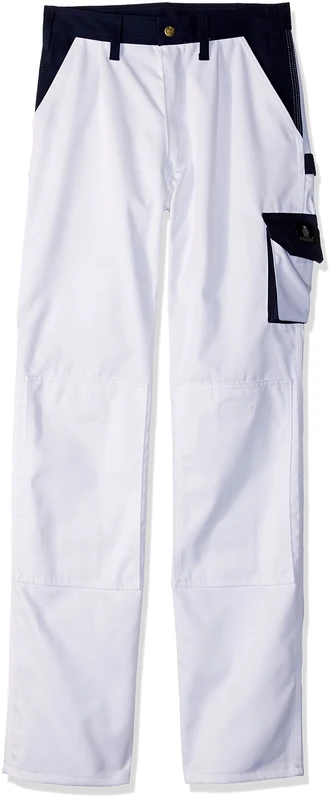 Mascot 00979-430-61-90C49 Size L90cm/C49 "Torino" Trousers - White/Marine Blue