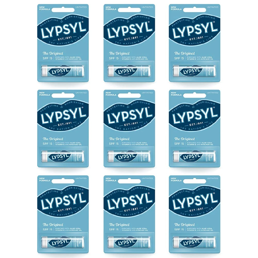 Lypsyl Lip Moisturiser Original 4.2g - PACK OF 9 [Personal Care]