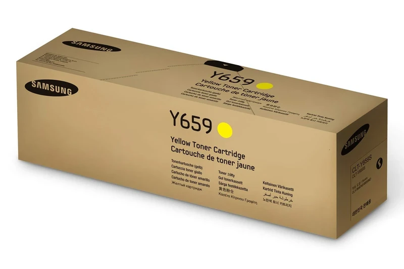 Samsung SU570A CLT-Y659S Toner Cartridge, Yellow, Pack of 1
