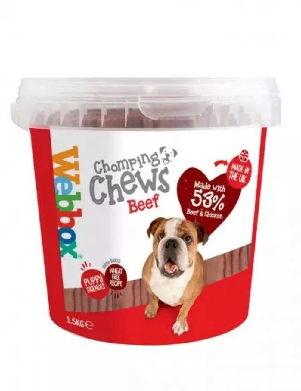 Webbox Meaty Chomping Chews, 1.5kg