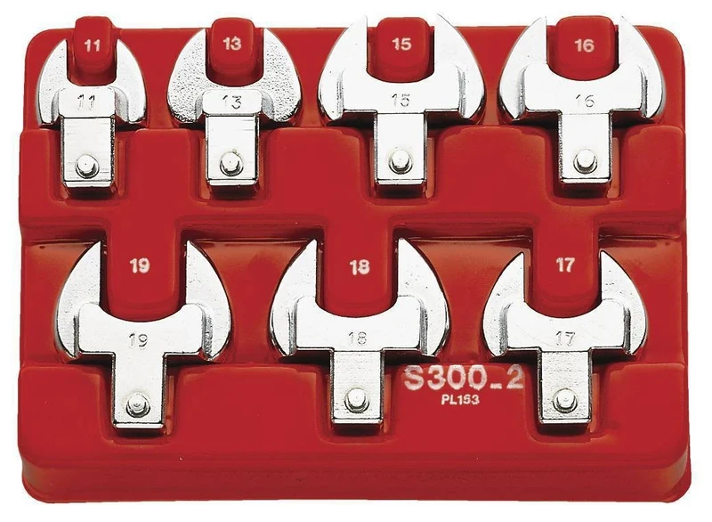 Facom 1/2 Flat Spanner Inputs, S.300 – 19 mm, 9 x 12, Pack of 1 Pack of 2