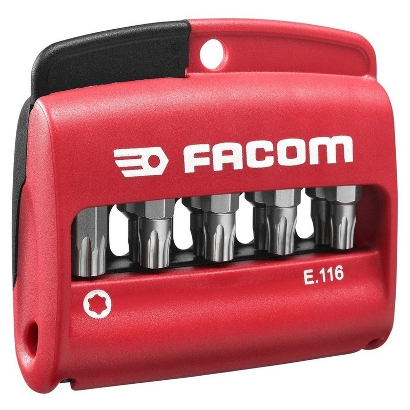 Facom e.116 Set Mixed 10 Tips 1/4 Torx
