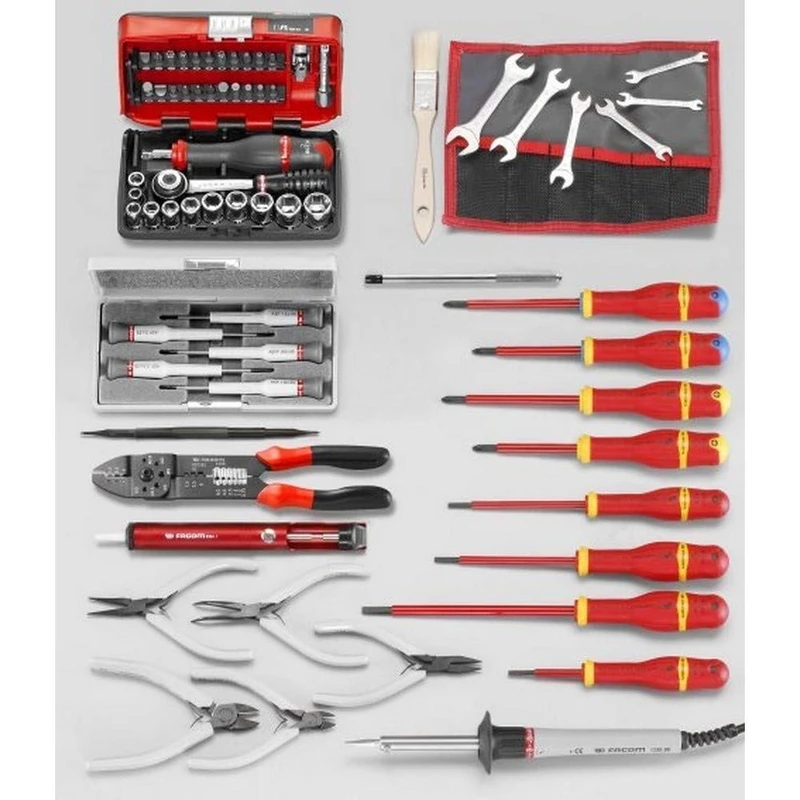 Facom 2132. EL31 – Composicion Electronica 52 Tools + BT. 9