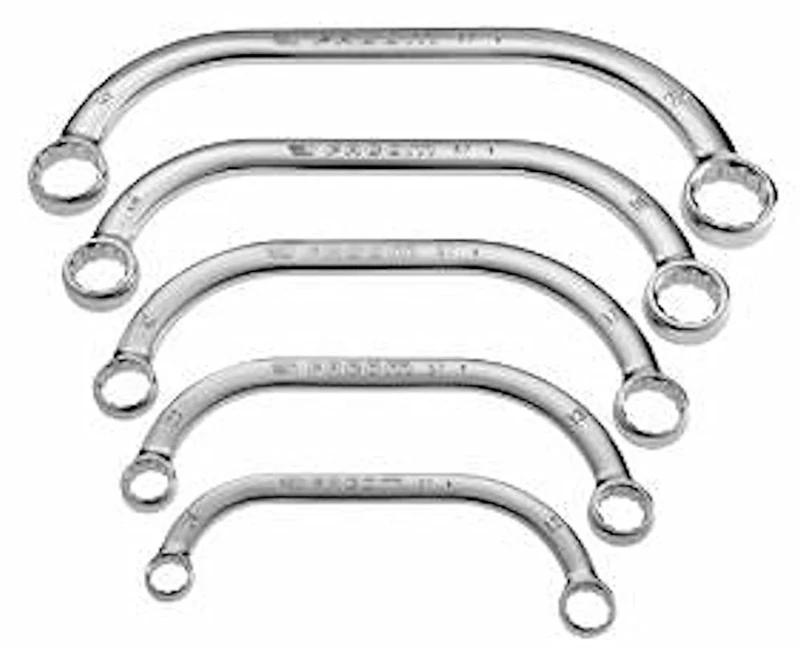 FACOM Starter and Block Key Set, 12 Edges, 5 Pieces, in Box, 1 Piece, 57.JE5